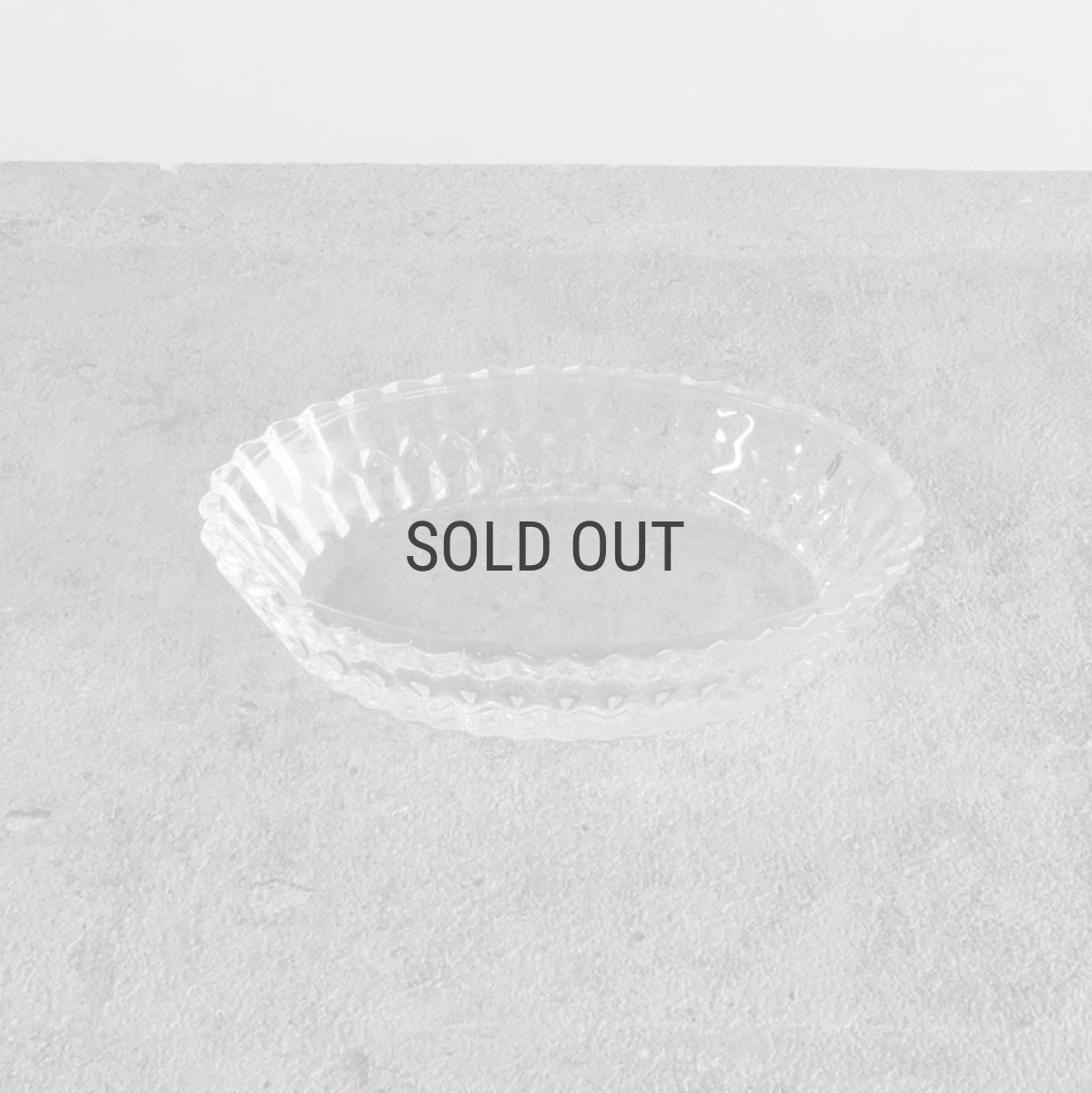 画像6: 【BOB CRAFT】ガラス　オーバル小皿　w130xD90x25cm　Oval Small Plate クリア　 (6)
