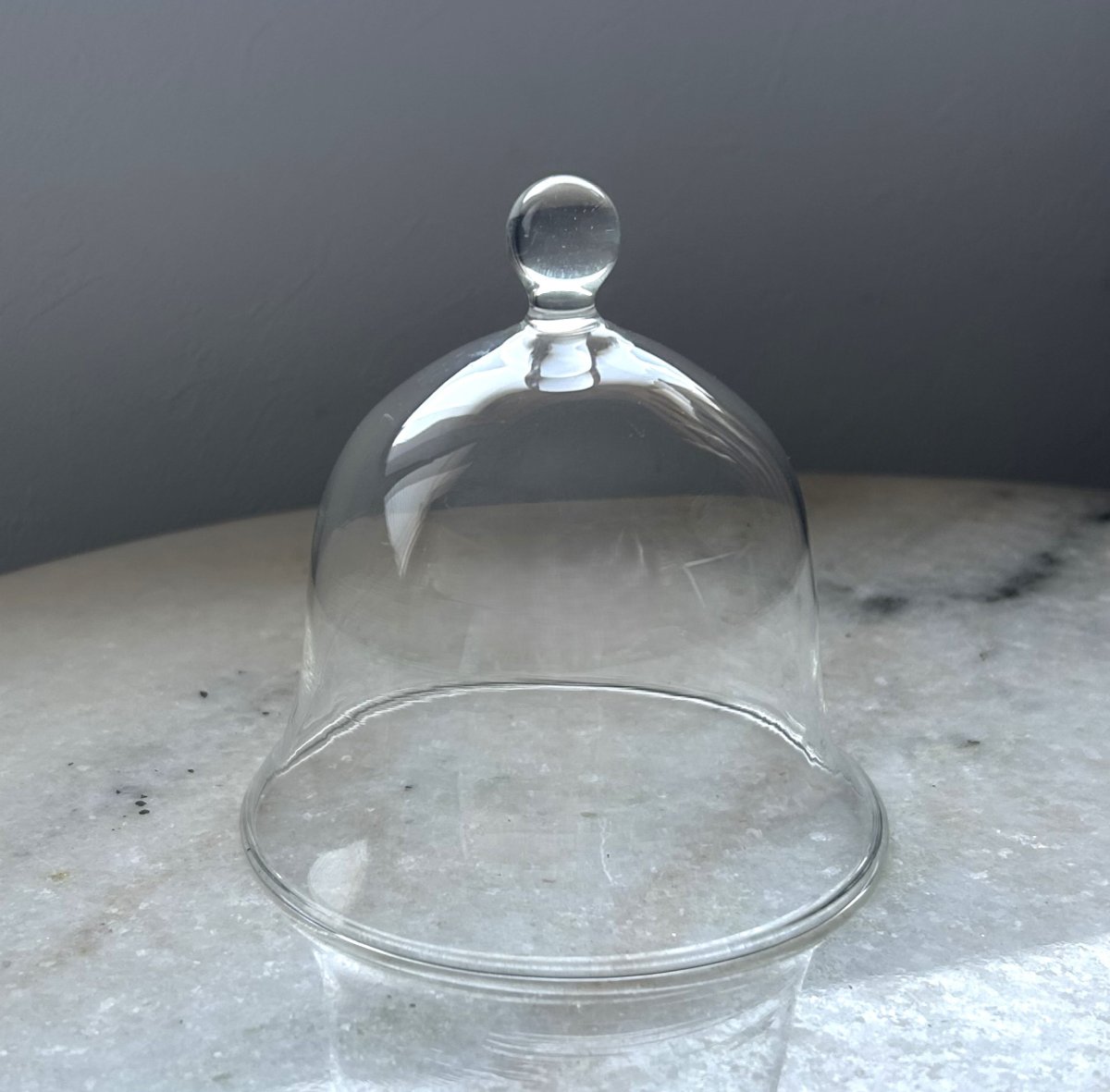画像2: 【BOB　CRAFT】ミニ　ケーキドームセット　ベル型　L/ガラス製/中国製 (2)