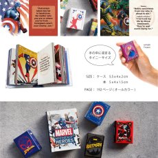 画像4: ネコポス対応【 Books 】Tiny Book Collection キャプテン・アメリカ　Captain America　ミニチュア  タイニーブック　５x４cm　ミニ絵本　MARVEL (4)