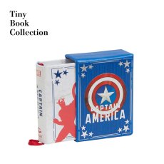 画像1: ネコポス対応【 Books 】Tiny Book Collection キャプテン・アメリカ　Captain America　ミニチュア  タイニーブック　５x４cm　ミニ絵本　MARVEL (1)