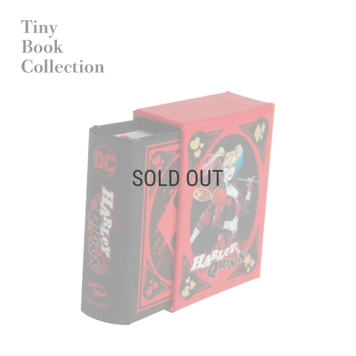 画像1: ネコポス対応【 Books 】Tiny Book Collection ハーレイ・クイン   Harley Quinn　ミニチュア  タイニーブック　５x４cm　ミニ絵本 洋書　英語　DC (1)