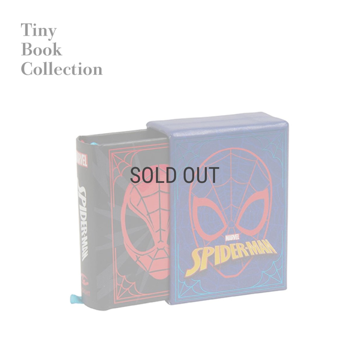 画像1: ネコポス対応【 Books 】Tiny Book Collection スパイダーマン　SPIDERMAN　ミニチュア  タイニーブック　５x４cm　ミニ絵本 洋書　英語　MARVEL (1)