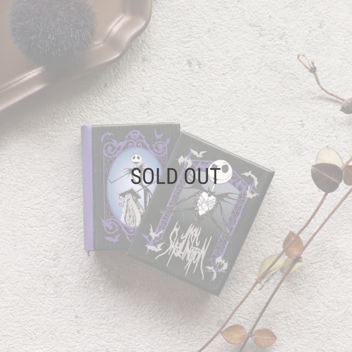 画像5: ネコポス対応【 Books 】Tiny Book ジャック スケリントン Nightmare before christmas Jack Skellington　ミニチュア タイニーブック　５x４cm　ミニ絵本 洋書　英語 Disny (5)