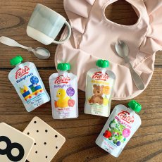 画像1: 【Baby Fruit】Frulla ベビーフルーツ オーガニック フルーツ スムージー 有機フルーツ 果物 ヘルシー 食物繊維 ダイエット 離乳食 お出かけ 携帯用 ジュース 水分補給 (1)