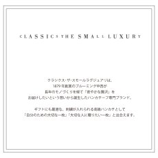 画像5: 【Classics the Small Luxury】HIKKOMI ひっこみシリーズ　刺繍ハンカチ　ネコ　なまけもの　カメレオン　クラシクス　ザ　スモール　ラグジュアリー (5)