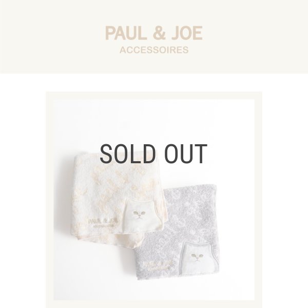 PAUL&JOE】タオルハンカチ ポール＆ジョー Eco Collection