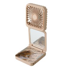 画像10: 【PAUL&JOE】ポール＆ジョー　充電式　モバイルハンディファン　ミニ扇風機　猫　(スマホスタンド/ミラー付き/ 5段階風量切替) 　充電用USBケーブル付き (10)