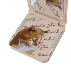 画像12: 【PAUL&JOE】ポール＆ジョー　充電式　モバイルハンディファン　ミニ扇風機　猫　(スマホスタンド/ミラー付き/ 5段階風量切替) 　充電用USBケーブル付き (12)