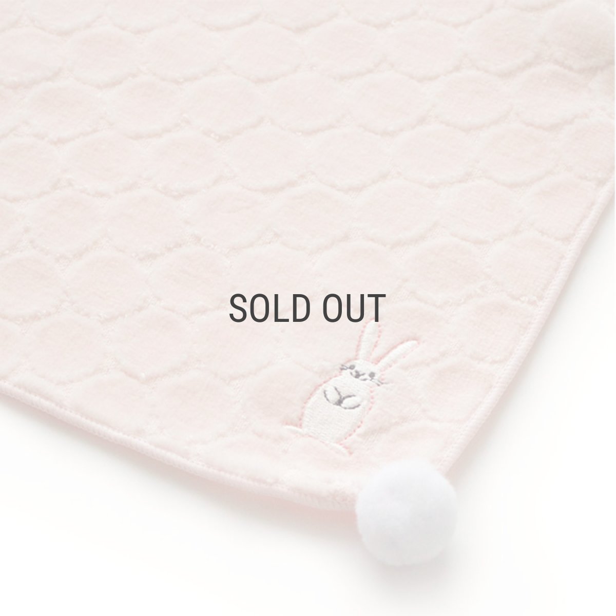 画像8: 【bloomie’s】タオルハンカチ　20×20cm　ポンポン付き　ふわふわ　ねこ　うさぎ　子鹿　日本製　ブルーミーズ (8)