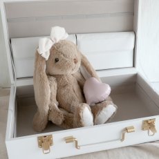 画像9: 【Bukowski】ウサギのガブリエル　Gabrielle　40cm 　頭にリボン　ブラウン　スウェーデンのぬいぐるみ　ソフトトイ　ブコウスキー　結婚式 (9)