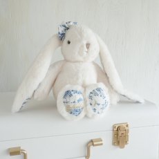 画像14: 【Bukowski】ウサギのカニーナ フローラル　Frendly Kanina Floral  フローラル　ブルー＆ホワイト 30cm 　スウェーデンのぬいぐるみ　ソフトトイ　ブコウスキー　誕生日　 (14)