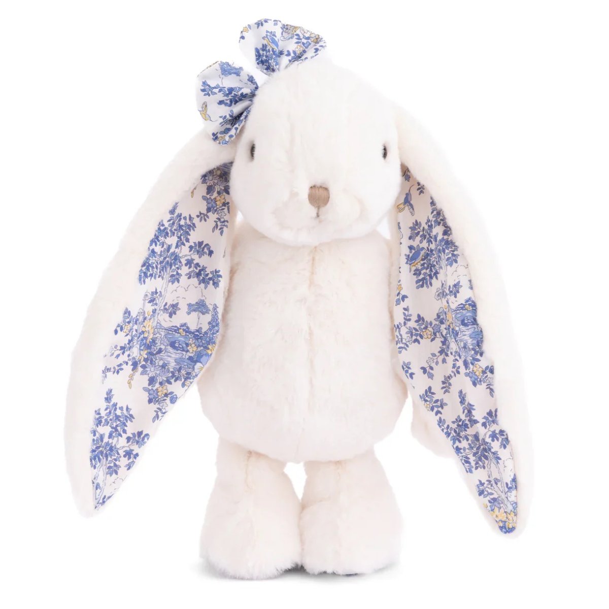 画像8: 【Bukowski】ウサギのカニーナ フローラル　Frendly Kanina Floral  フローラル　ブルー＆ホワイト 30cm 　スウェーデンのぬいぐるみ　ソフトトイ　ブコウスキー　誕生日　 (8)