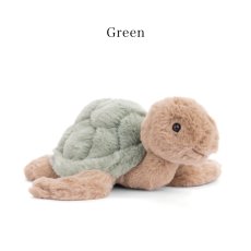 画像12: 【Bukowski】カメのサンディー　Baby Sandy　グリーン　ピンク　20cm 　スウェーデンのぬいぐるみ　ブコウスキー  ソフトトイ 誕生日　結婚式　 (12)