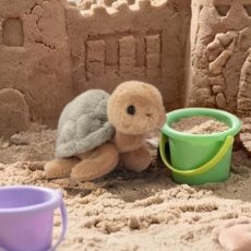 画像11: 【Bukowski】カメのサンディー　バッグチャーム　Sandy　グリーン　ピンク　10cm 　スウェーデンのぬいぐるみ　ブコウスキー  ソフトトイ 誕生日　 (11)