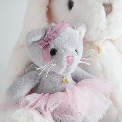 画像1: 【Bukowski】イニシャルチャーム オプション 小さな特別感を。ぬいぐるみを特別に カスタマイズギフト