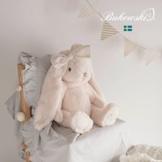 画像1: 【Bukowski】ウサギのイランカ　Ilanka　“Ma Meilleure Amie / My best friend” 40cm 　スウェーデンのぬいぐるみ　ソフトトイ　ブコウスキー　誕生日 (1)