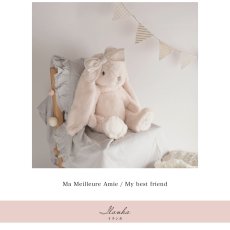 画像3: 【Bukowski】ウサギのイランカ　Ilanka　“Ma Meilleure Amie / My best friend” 40cm 　スウェーデンのぬいぐるみ　ブコウスキー　出産祝い　誕生日 (3)