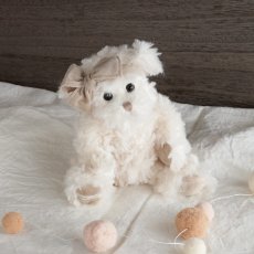 画像1: 【Bukowski】くまのリトル エマ　Little Emma　25cm 　スウェーデンのぬいぐるみ　ブコウスキー　出産祝い　誕生日　結婚式ウエルカムドール (1)