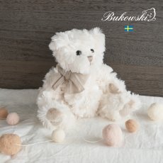 画像1: 【Bukowski】くまのリトル ノア　Little Noah  25cm 　スウェーデンのぬいぐるみ　ブコウスキー　出産祝い　誕生日　結婚式ウエルカムドール (1)