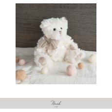 画像5: 【Bukowski】くまのリトル ノア　Little Noah  25cm 　スウェーデンのぬいぐるみ　ブコウスキー　出産祝い　誕生日　結婚式ウエルカムドール (5)