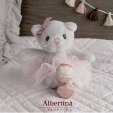 画像9: 【Bukowski】猫のアルバティーナ＆アーニャ　Albertina & Anya　18cm バレリーナ　チュチュ　スウェーデンのぬいぐるみ　ブコウスキー　誕生日　 (9)