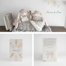 画像9: 【Bukowski】ウサギのルシアン　Lucian  30cm ギフトボックス入り　スウェーデンのぬいぐるみ　ブコウスキー 　うさぎ　出産祝い　誕生日 Sweden (9)