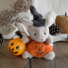 画像15: 【Bukowski】Halloween Mousy 　ねずみのハロウィン　約18cm 　(Witch・Pumpkin)　スウェーデンのぬいぐるみ　ソフトトイ　ブコウスキー　誕生日　 (15)