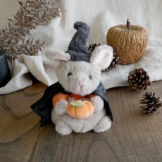 画像14: 【Bukowski】Halloween Mousy 　ねずみのハロウィン　約18cm 　(Witch・Pumpkin)　スウェーデンのぬいぐるみ　ソフトトイ　ブコウスキー　誕生日　 (14)