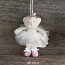 画像10: 【Bukowski】猫のバレリーナ　ネズミのバレリーナ　アルバティーナ　アントニア　Albertina Antonia    　バッグチャーム　10cm 　スウェーデンのぬいぐるみ　ブコウスキー　キーホルダー (10)