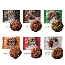 画像3: 【CACAOCAT】 BAKE mini　チョコレートクッキー　日本製　（ダーク/ミルク /ホワイト＆ウォールナッツ/抹茶/ストロベリー/オレンジ） (3)