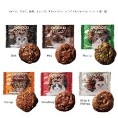 画像3: 【CACAOCAT】 BAKE mini ミックス　6個入り　箱入り　チョコレートクッキー　セット　日本製　（ダーク/ミルク /ホワイト＆ウォールナッツ/抹茶/ストロベリー/オレンジ） (3)