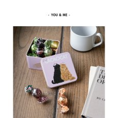 画像3: 【CACAOCAT】 I love CACAOCAT缶　6個入り　YOU＆ME チョコレート (ダーク、ミルク、ホワイト、ストロベリー、抹茶、ヘーゼルナッツ) (3)