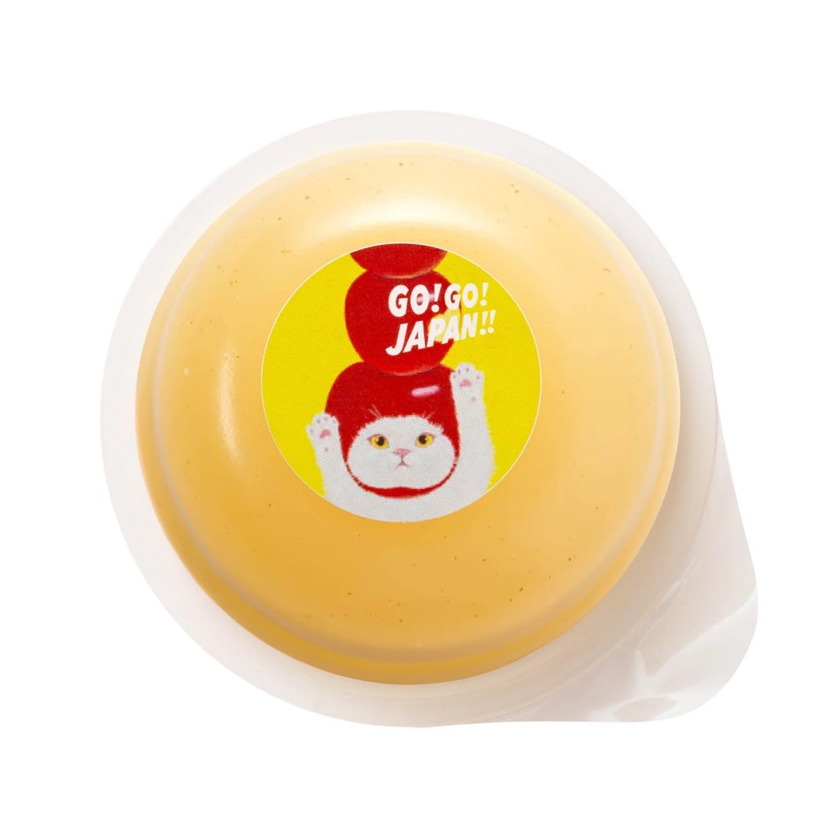 画像10: 【DADACAT】GO! GO! JAPAN !! ゼリー缶 4個入り （夕張メロンx２　白桃　りんご）　日本画家の伊藤清子デザイン　Made in Japan  (10)