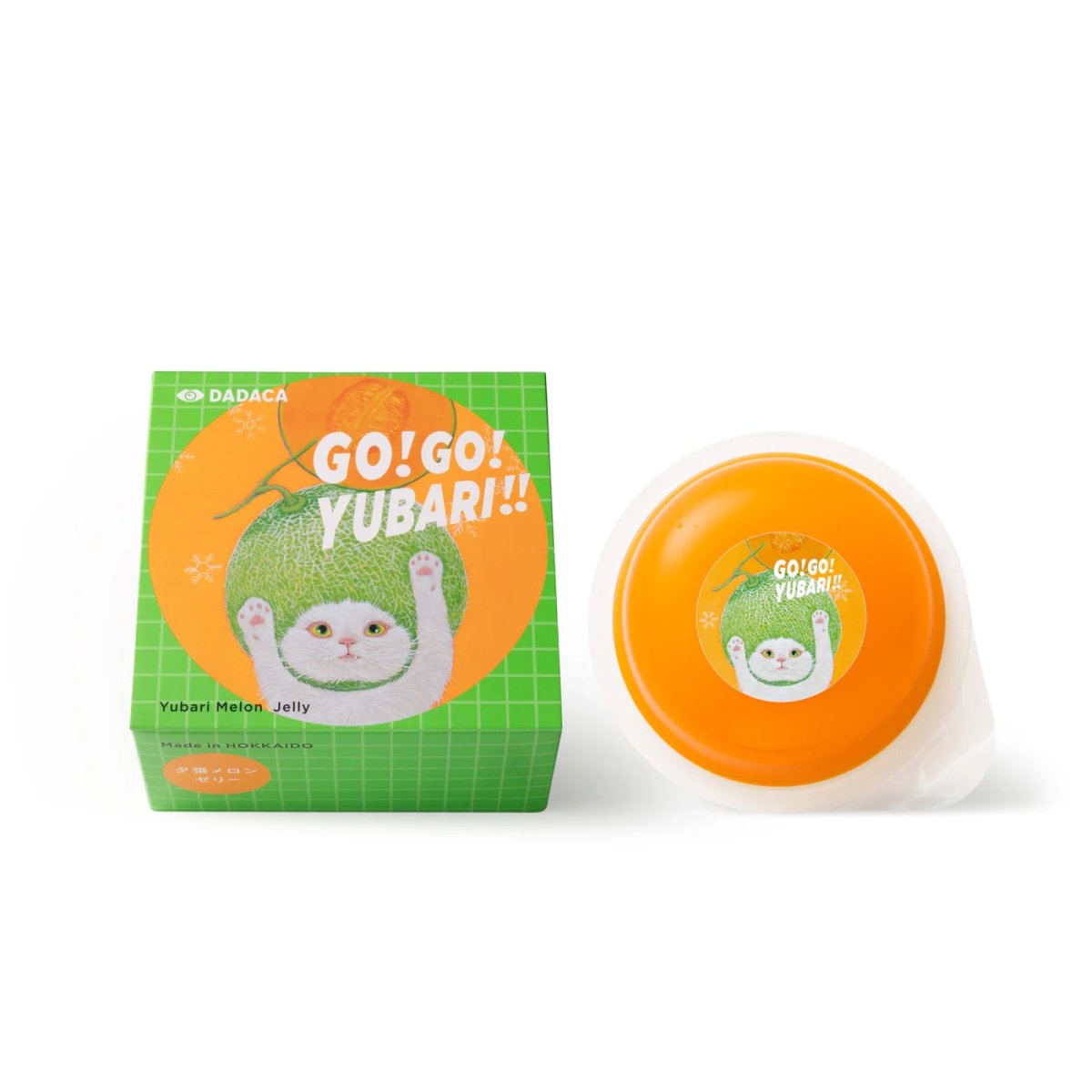 画像6: 【DADACA】 GO! GO! JAPAN !! ゼリー （夕張メロン　白桃　りんご）　日本画家の伊藤清子デザイン　Made in Japan  猫好きさんへ！ (6)