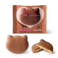 画像4: 【CACAOCAT】こねこのこねこねクッキー　チョコがけ　ネコ型　日本製　(ミルクチョコレート・ホワイトチョコレート） (4)