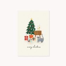 画像4: 【UP WITH PAPER】3D Cozy Dwelling 温もりの家　（merry christmas) クリスマスカード　ポップアップカード　立体カード ギフト　Design in USA ネコポス対応 (4)