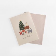画像5: 【UP WITH PAPER】3D Cozy Dwelling 温もりの家　（merry christmas) クリスマスカード　ポップアップカード　立体カード ギフト　Design in USA ネコポス対応 (5)
