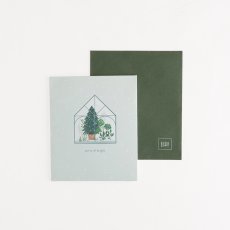 画像5: 【UP WITH PAPER】3D Winter Green House（merry & Bright ) クリスマスカード　ポップアップカード　立体カード ギフト　12.7x15.2cm　Design in USA ネコポス対応 (5)