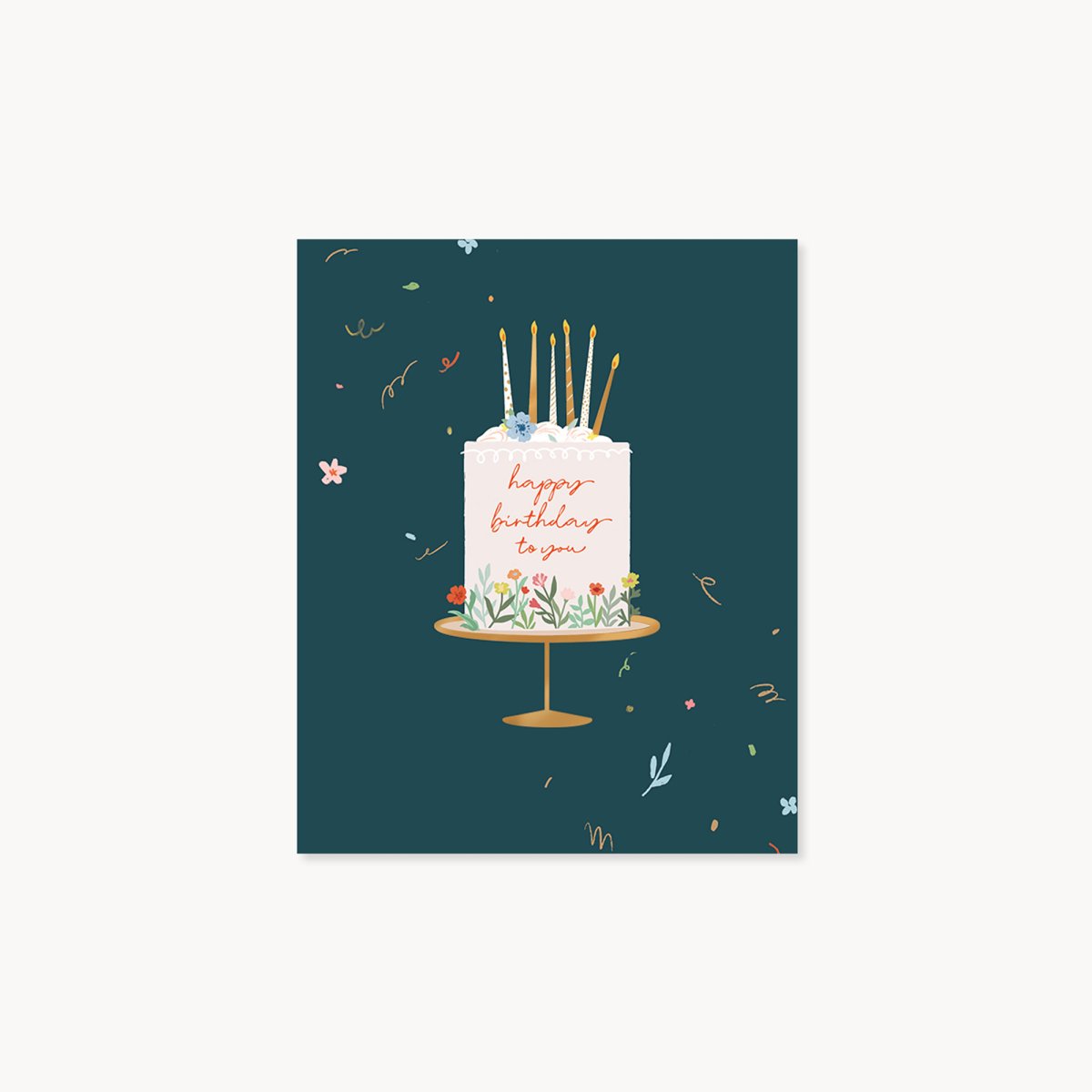 画像7: ネコポス対応【UP WITH PAPER】3D Birthday Cake  バースデーケーキ　 カード　お誕生日カード　ポップアップカード　立体カード ギフト　Design in USA (7)