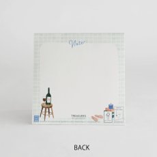 画像5: ネコポス対応【UP WITH PAPER】BATHTUB リラックスタイム　（バスタイム・猫・キャンドル・ワイン・読書）カード　ポップアップカード ギフト　13.5cm X 13.5cm　Design in USA (5)