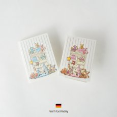画像1: ネコポス対応【mac Classic】ベビーカード　S　出産祝い　メッセージカード　ヨーロッパ製　箔押し　Baby Boy Girl (1)