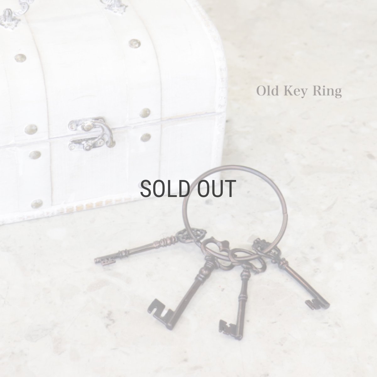 画像1: 【COVENT GARDEN】オールドキーリング　Old Key Ring  アンティーク風　コベントガーデン (1)