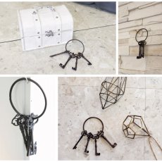 画像4: 【COVENT GARDEN】オールドキーリング　Old Key Ring  アンティーク風　コベントガーデン (4)