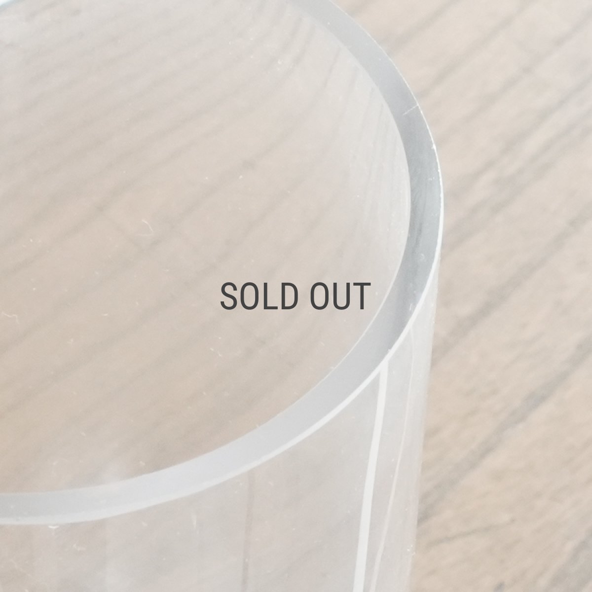 画像8: 【COVENT GARDEN】スムースシリンダーベース　H20cm  シンプル　ガラスの花瓶　コベントガーデン (8)