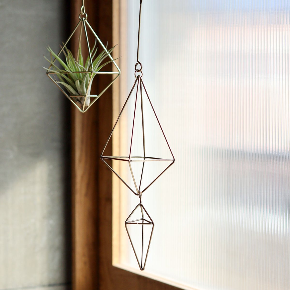 画像6: 【 Creer 】in bloom 　ダイヤオーナメント２連　ハンギング　オーナメント　インブルーム　ハンドメイド　インド製　クレエ　 (6)