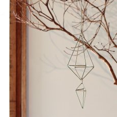 画像9: 【 Creer 】in bloom 　ダイヤオーナメント２連　ハンギング　オーナメント　インブルーム　ハンドメイド　インド製　クレエ　 (9)