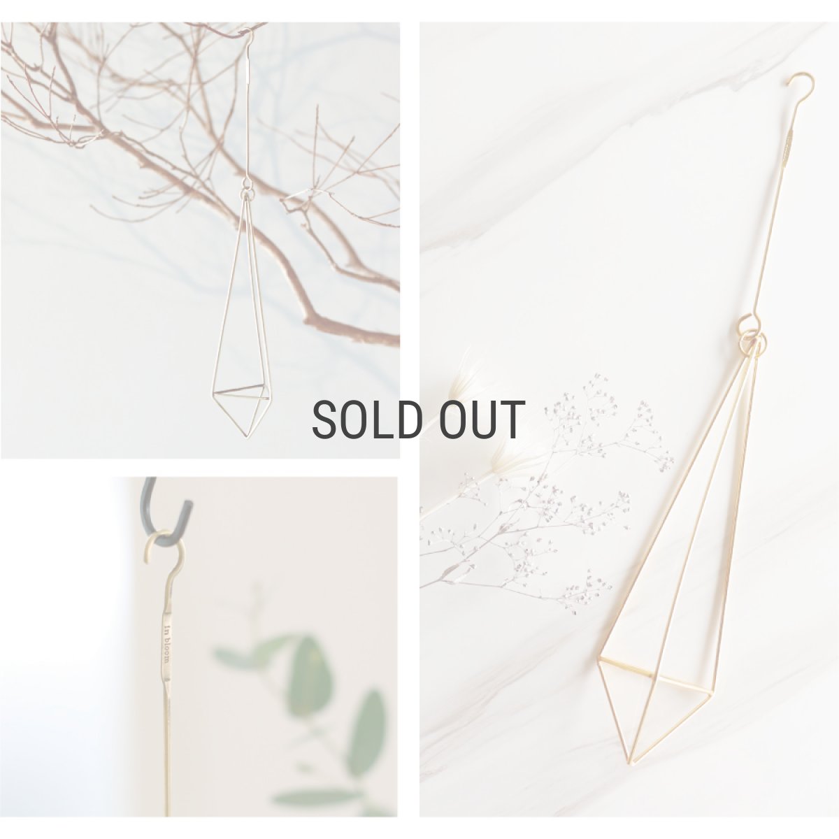 画像4: 【 Creer 】in bloom 　ダイヤオーナメント ナロー　Narrow　ハンギング　オーナメント　インブルーム　ハンドメイド　インド製　クレエ　 (4)