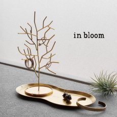 画像1: 【 Creer 】in bloom アクセサリースタンド　ツリーL　アイアン ゴールド　レトロ　ハンドメイド　インド製　クレエ　 (1)