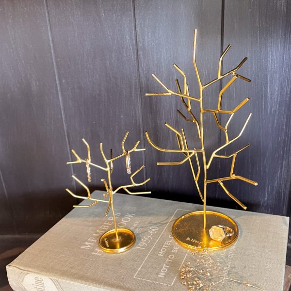 Creer 】in bloom アクセサリースタンド ツリーS アイアン ゴールド