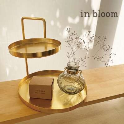 画像3: 【 Creer 】in bloom メガネトレイ 　18 x 8.5cm　眼鏡置き　アイアン ゴールド　レトロ　ハンドメイド　インド製　クレエ　Glasses Tray